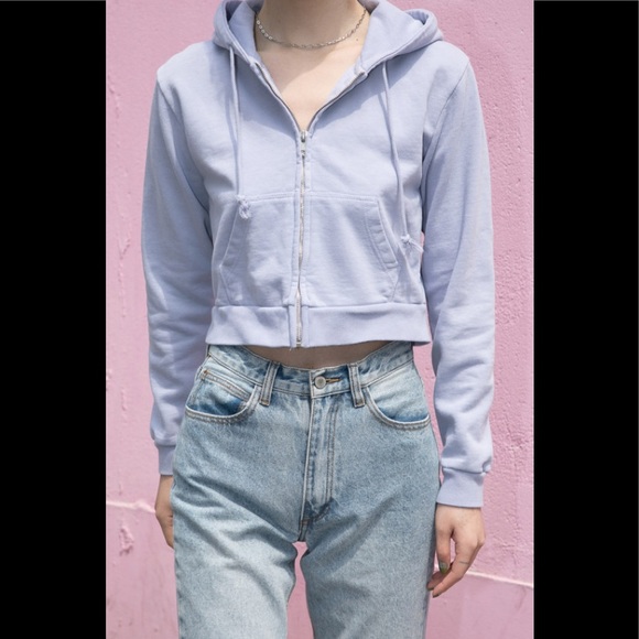 Lilac crystal hoodie best sale